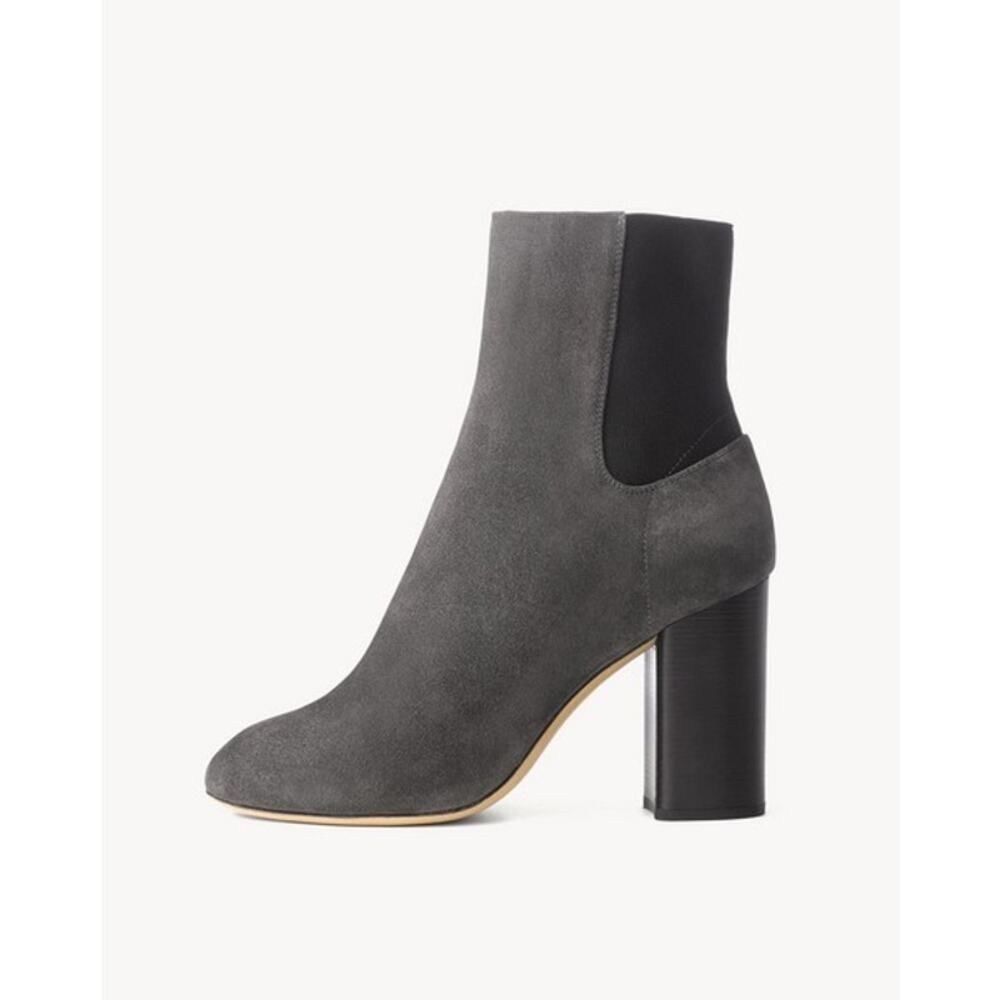 Rag and Bone Agnes Gray Suede Boots in Gray (Size 41)